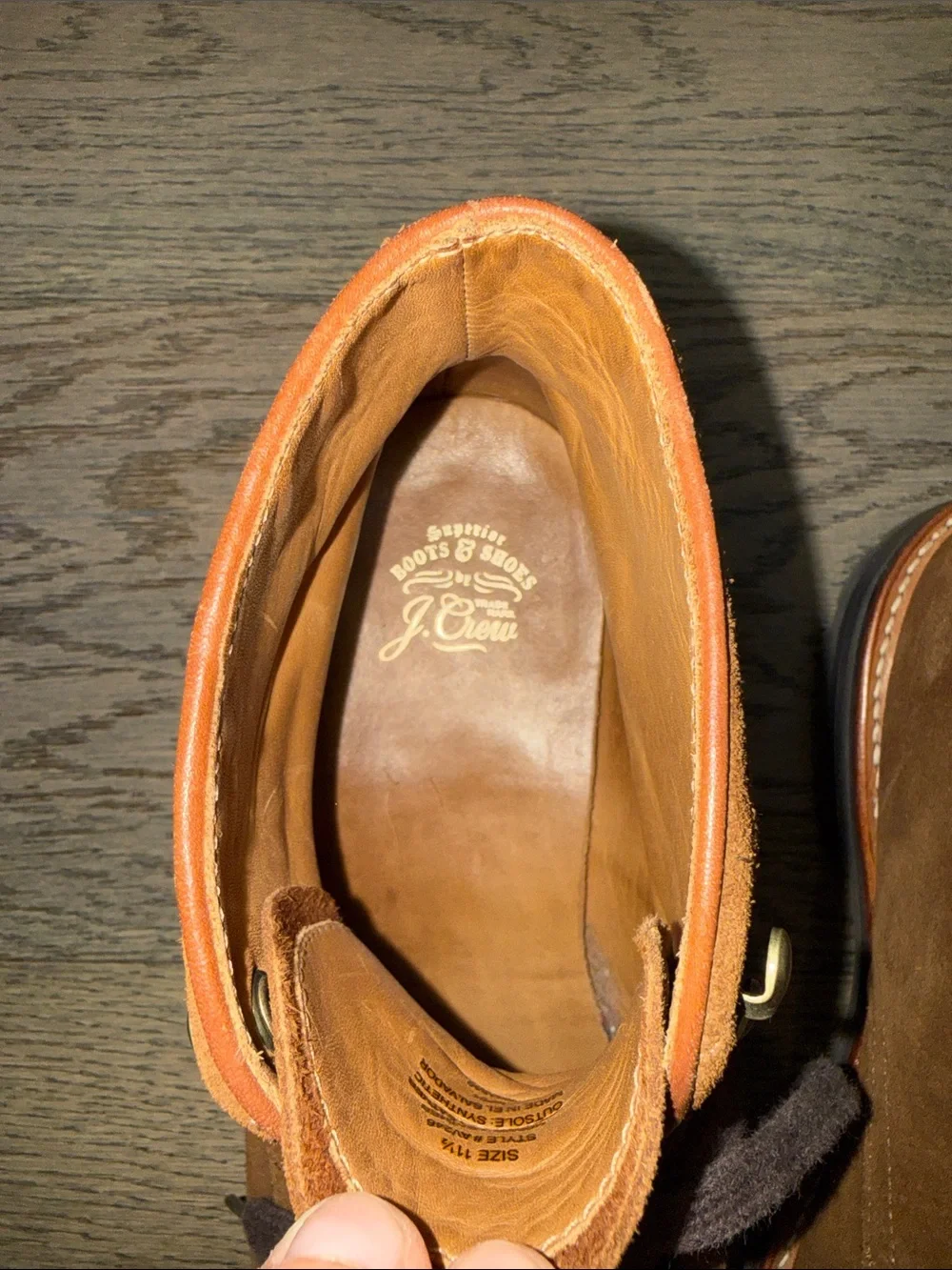 J. Crew Kenton suede boots, 11.5